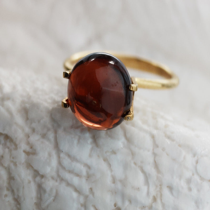 Garnet Carbuncle Cabochon 7.50 carat